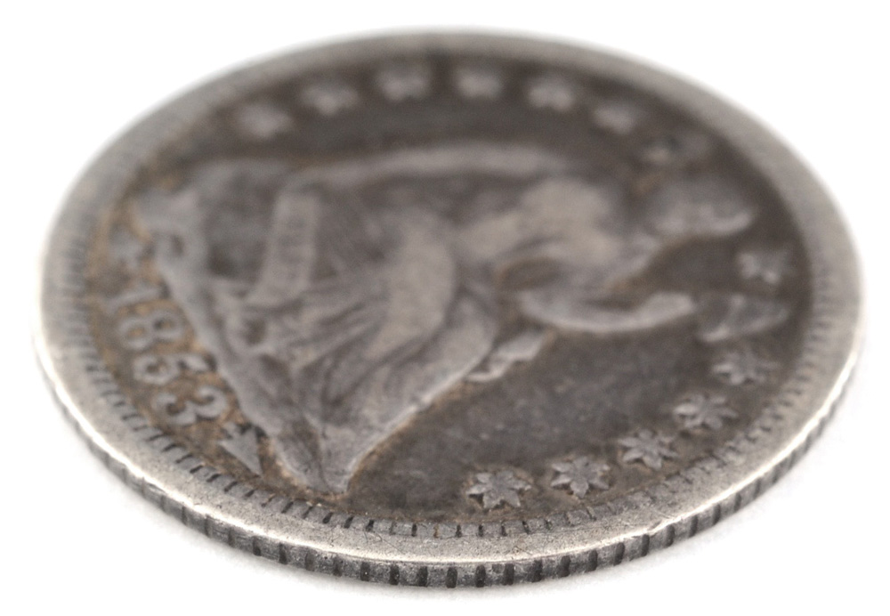 1853 Seated Liberty Silver Half Dime