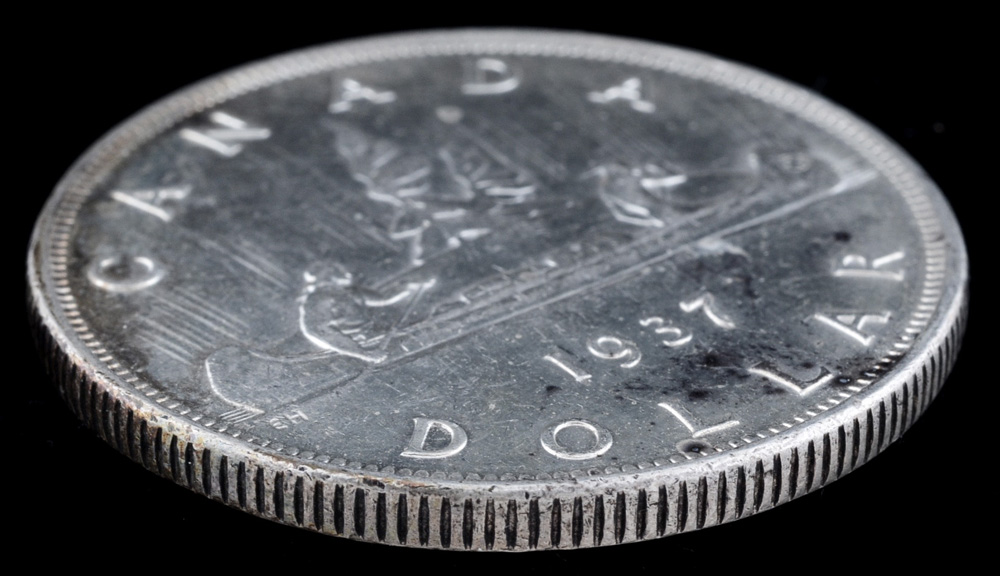1937 Canadian Silver Dollar