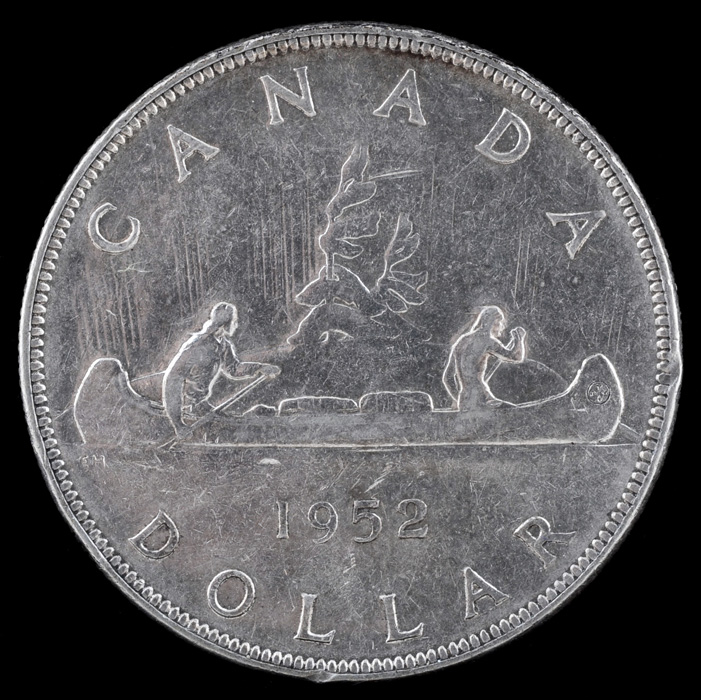 1952 Canadian Silver Dollar