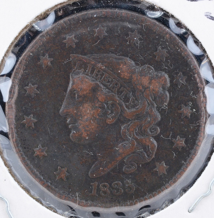 1835 Coronet Head Large Cent