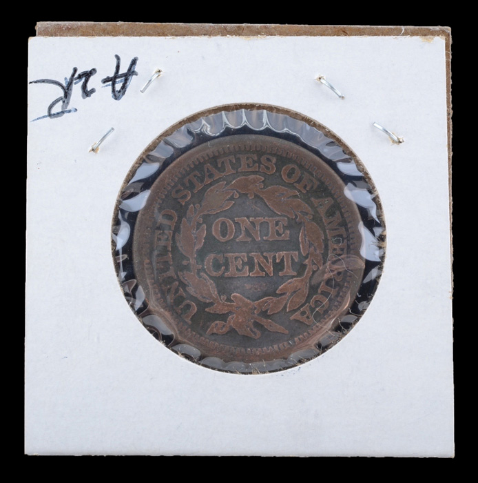 1849 Braided Hair Large Cent