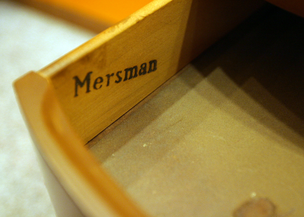 Mersman Mid Century Modern Drum Table