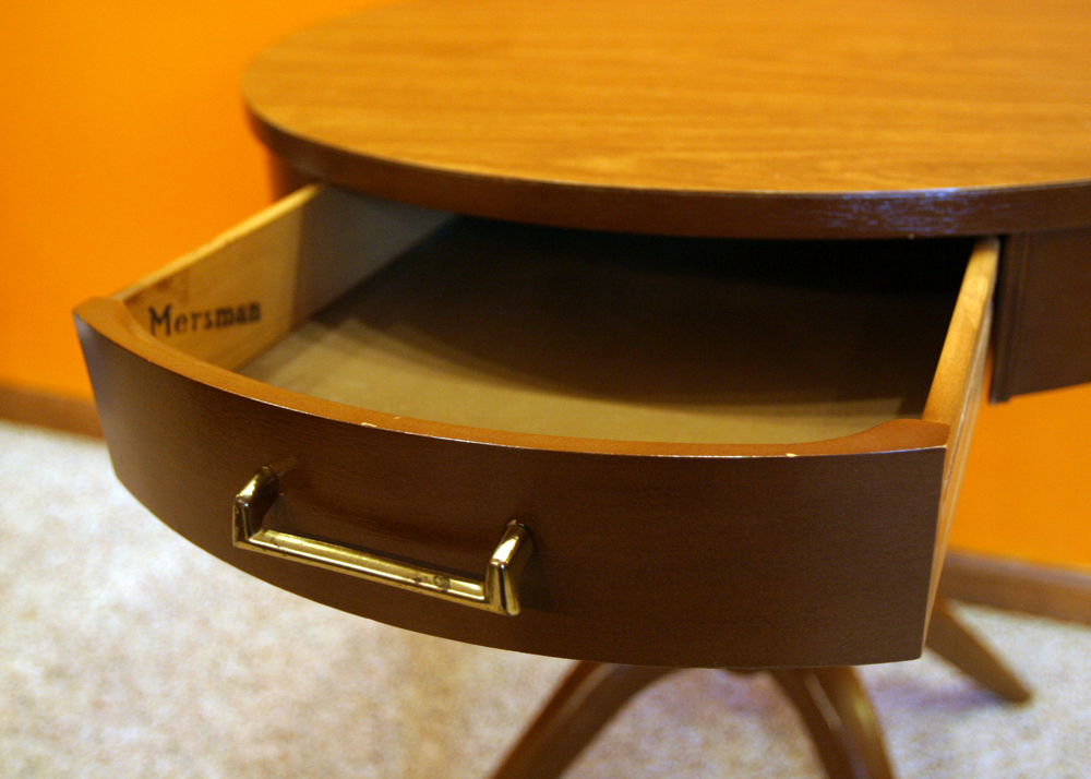 Mersman Mid Century Modern Drum Table
