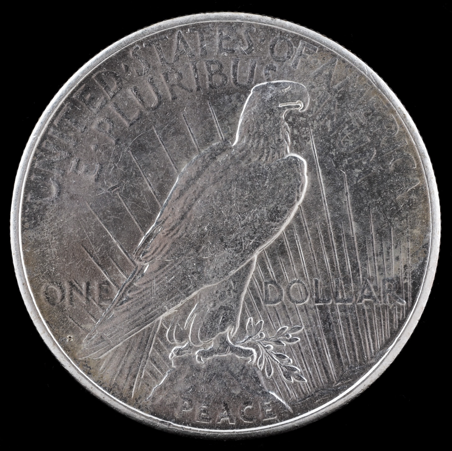 1924 S Silver Peace Dollar