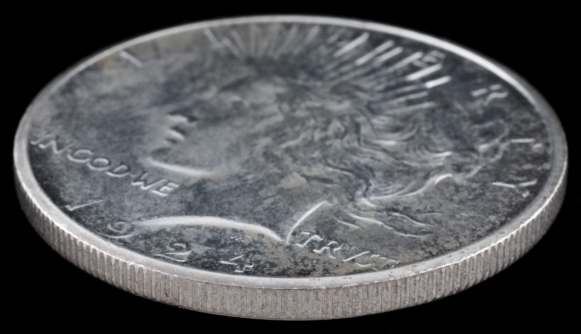 1924 S Silver Peace Dollar