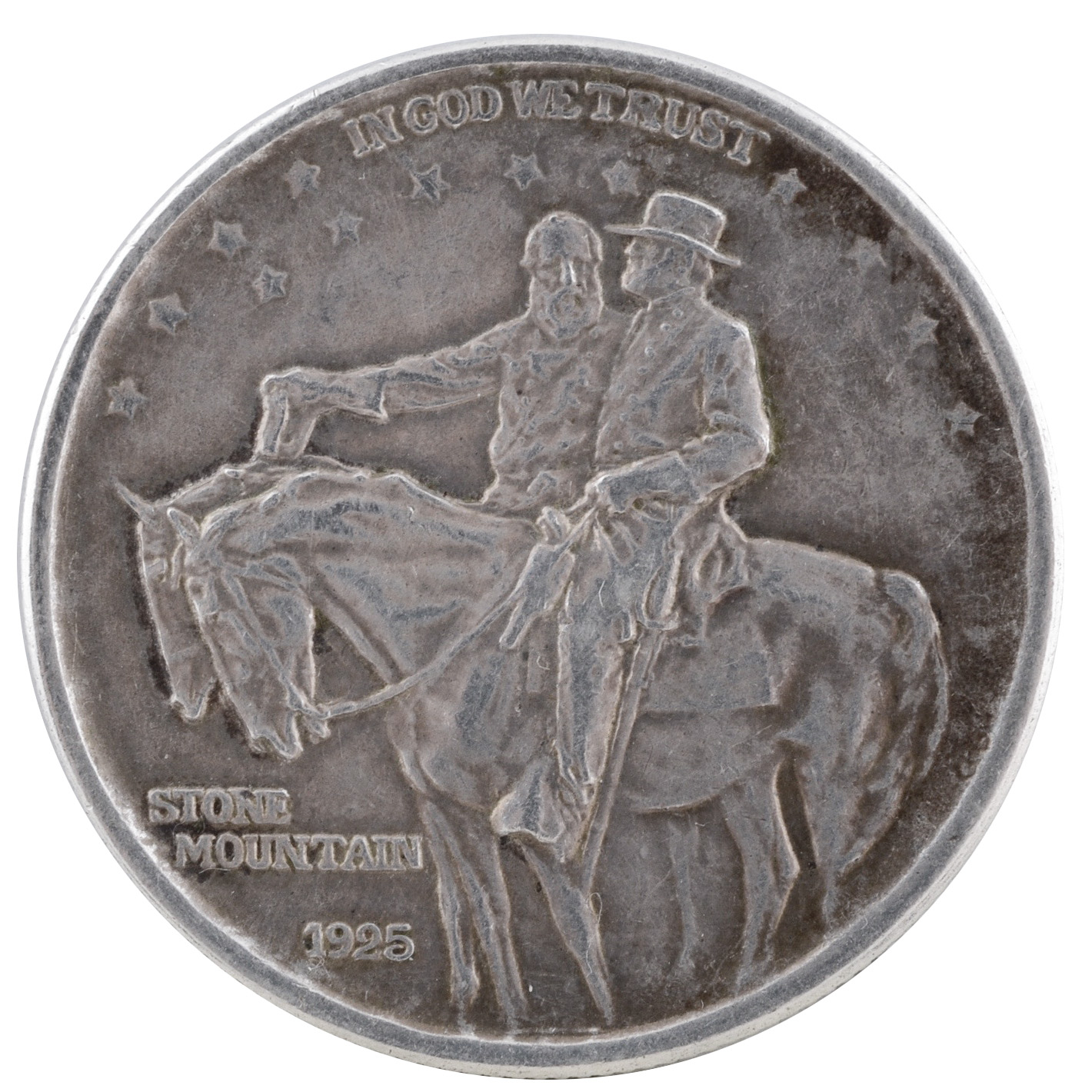 1925 Stone Mountain Commemorative Silver Half Dollar