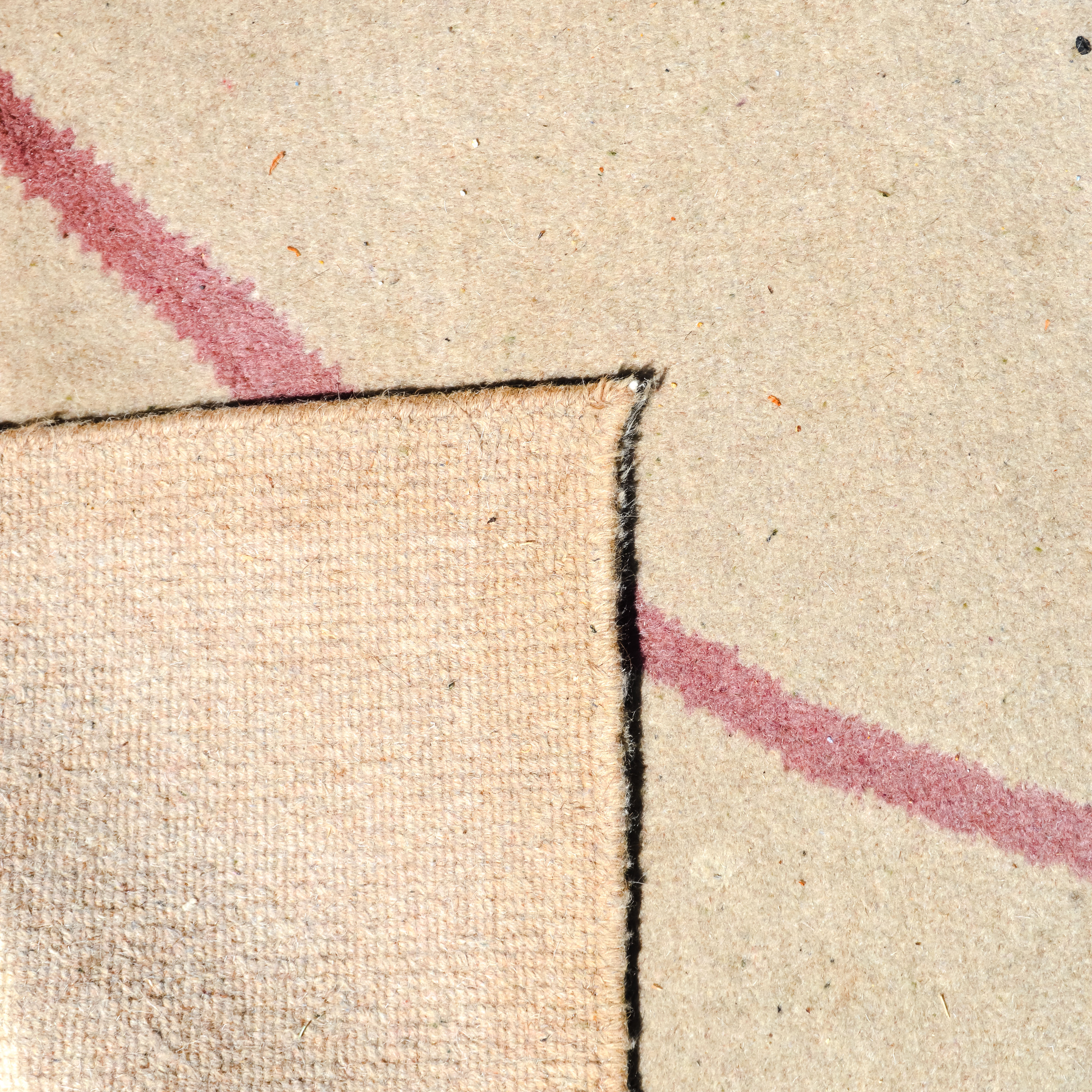 Mid-Century Modern Wool Area Rug