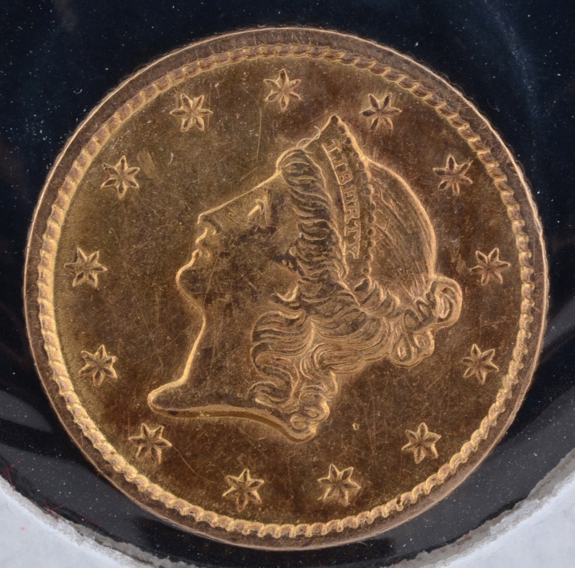 1853 Liberty Head $1 Gold Coin