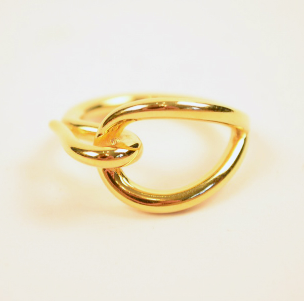 Four Hermès Scarf Rings