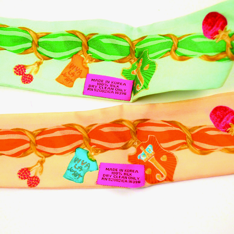 Hermès "Eperon d'Or" Silk Scarf with Two Neck Scarves