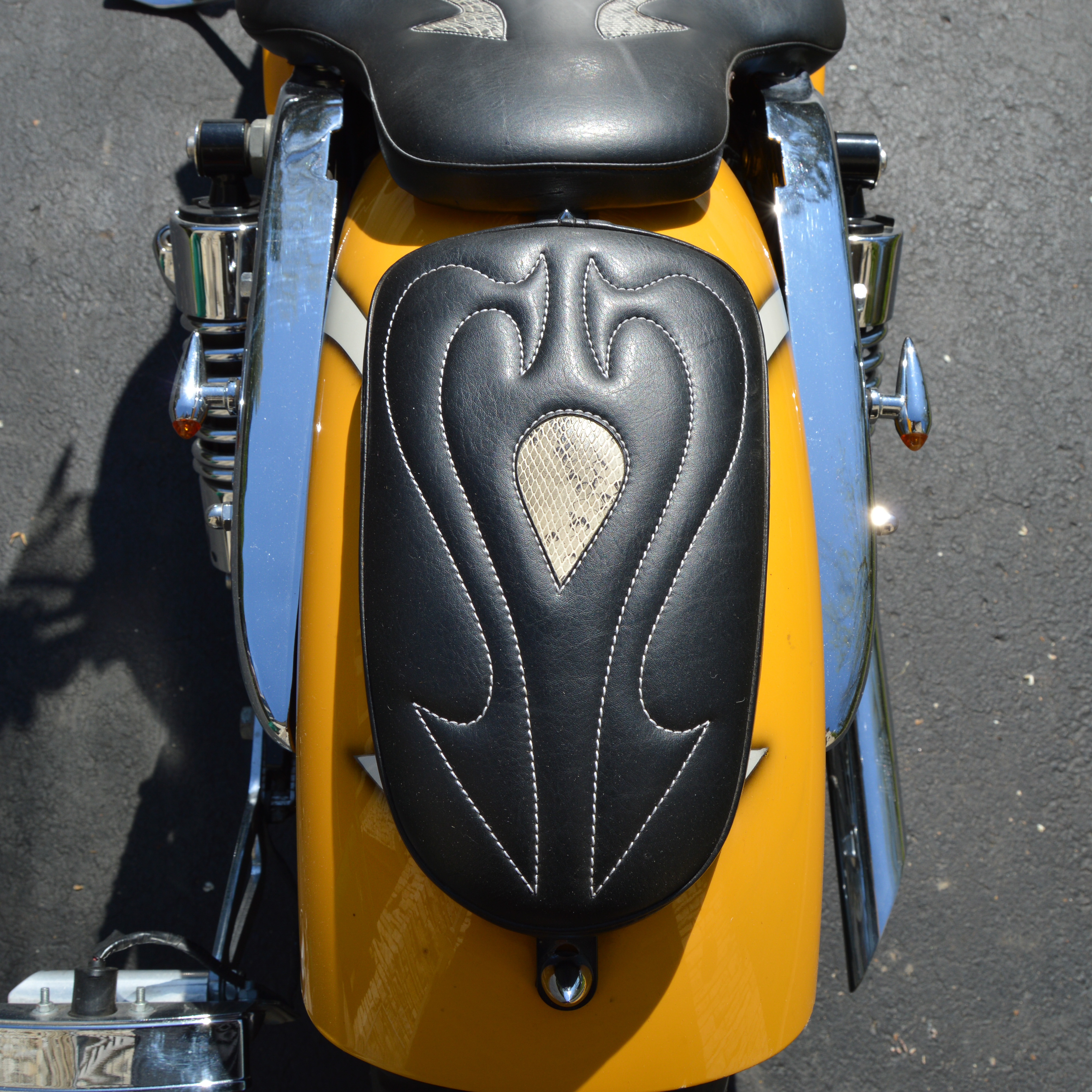 Customized 1999 Honda Shadow ACE 750 Motorcycle