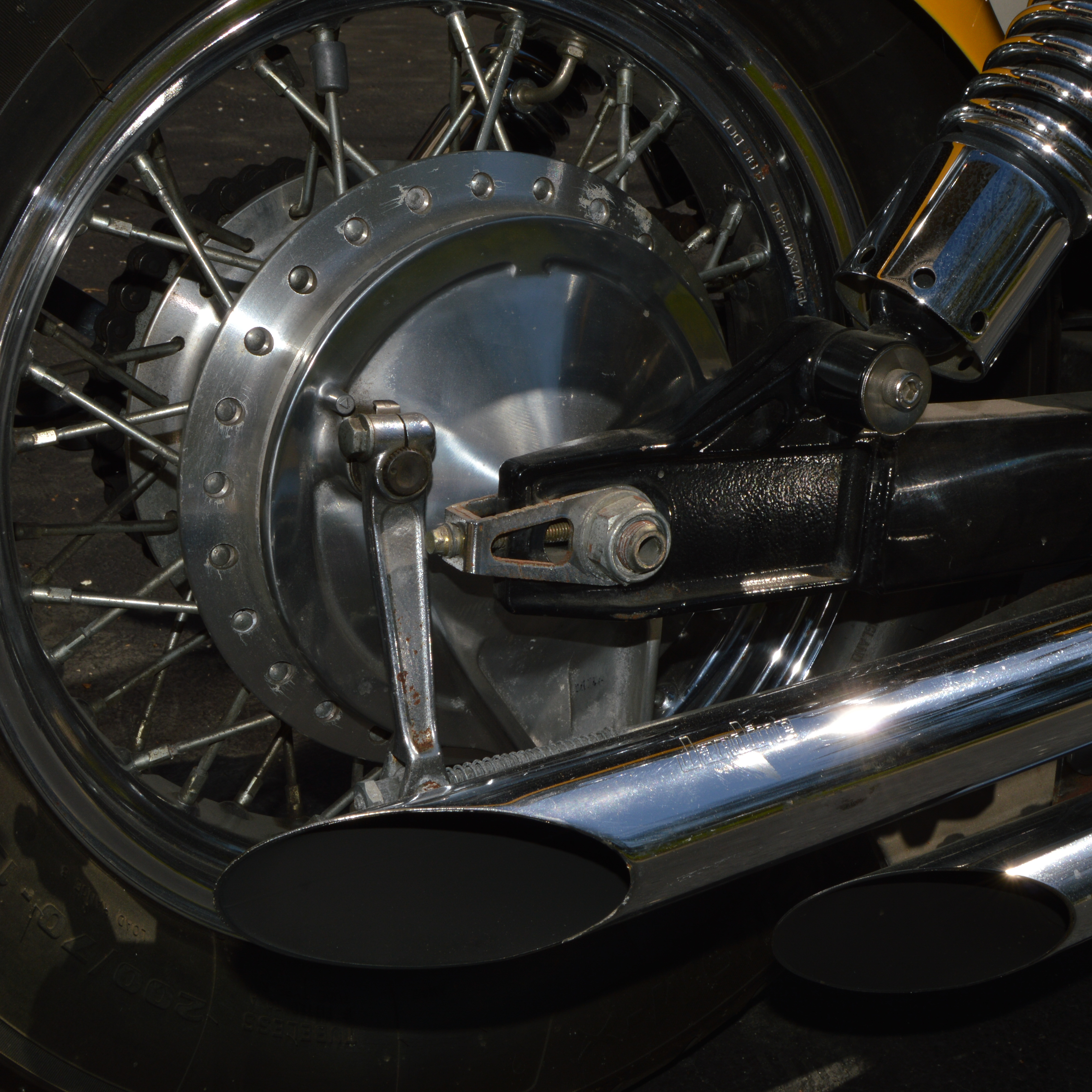 Customized 1999 Honda Shadow ACE 750 Motorcycle