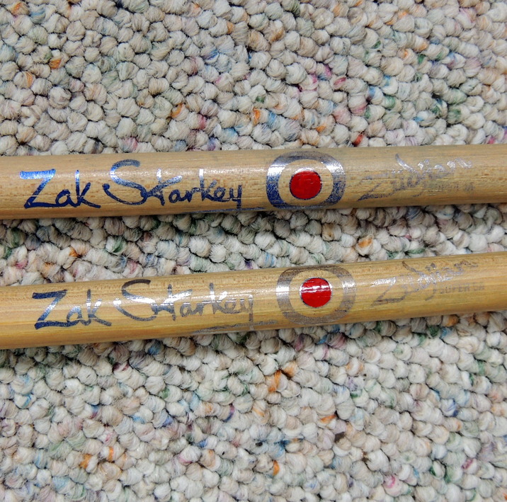 Gon Bops IC-3000 Conga Drum Set with Stand and Zak Starkey Sticks