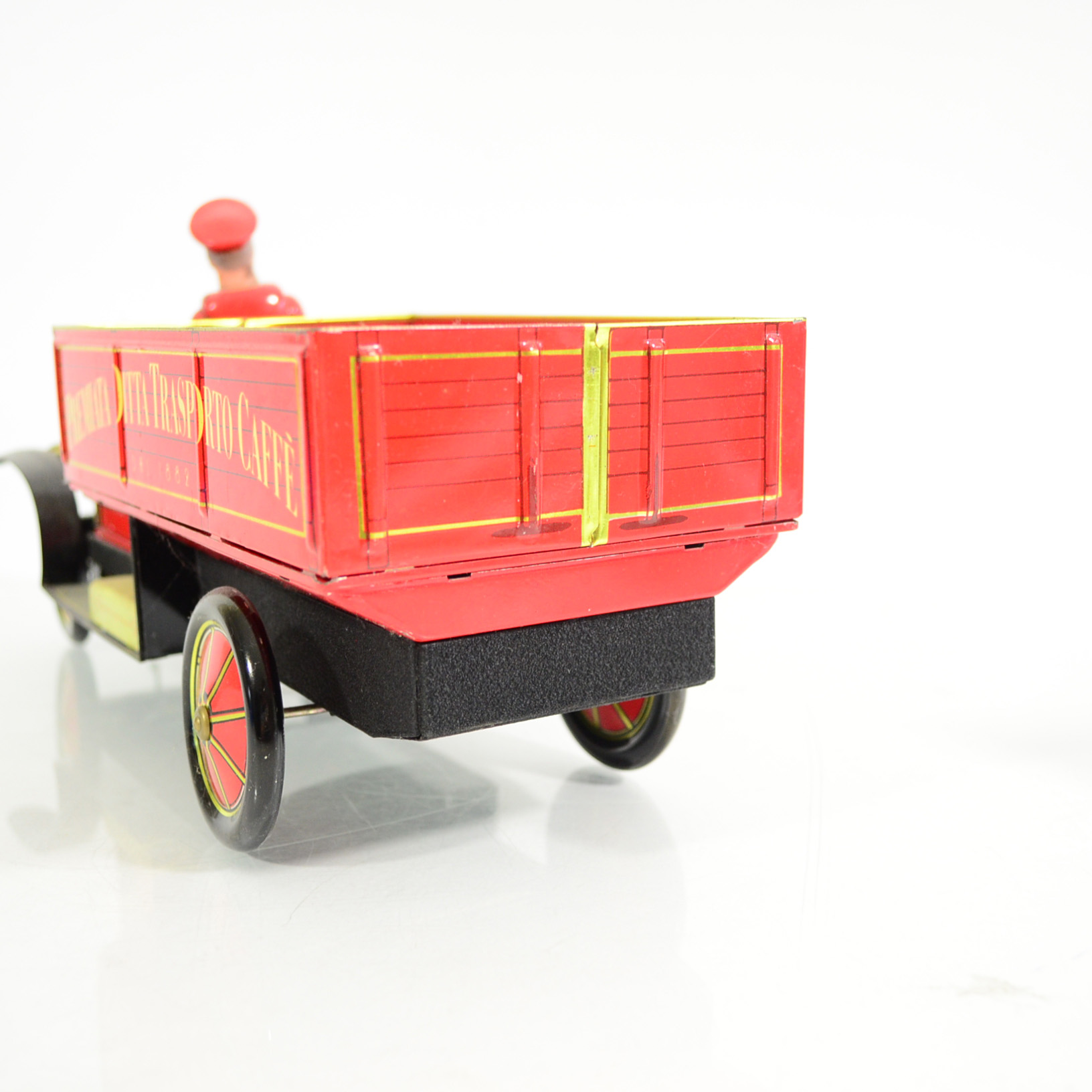 Vintage Fiat Tin Truck Premiata Ditta Transporta Caffe Vergnano