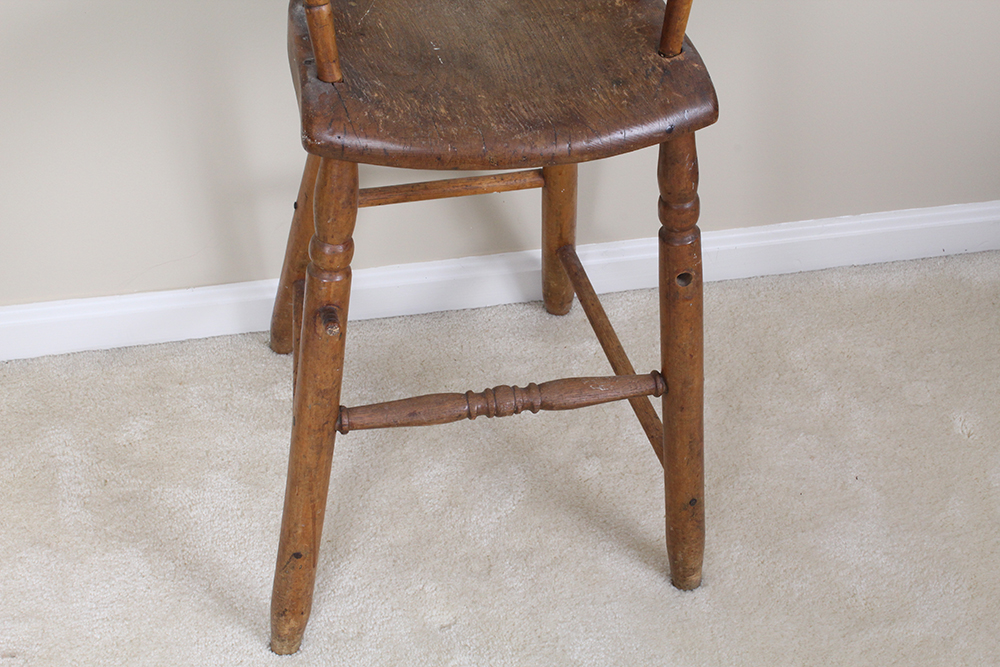 Antique Oak High Chair