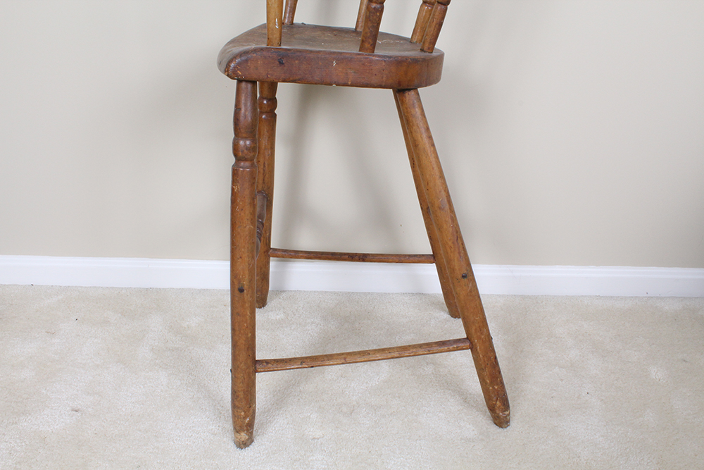 Antique Oak High Chair