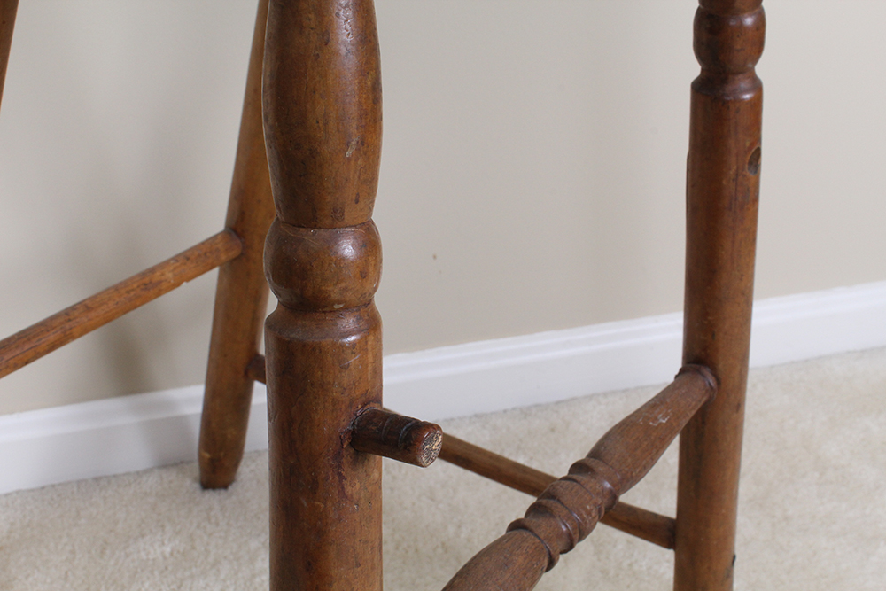 Antique Oak High Chair