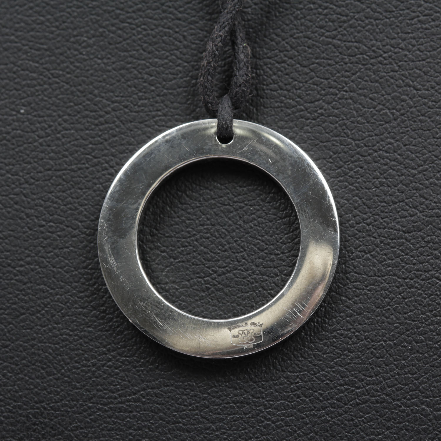 Tous Steel and Gold Unisex Jewelry Loop Necklace