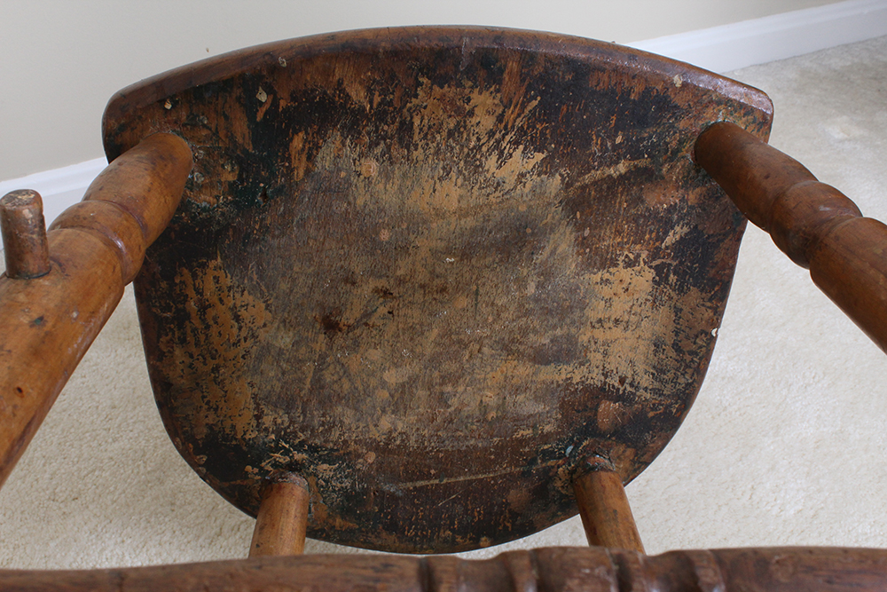 Antique Oak High Chair