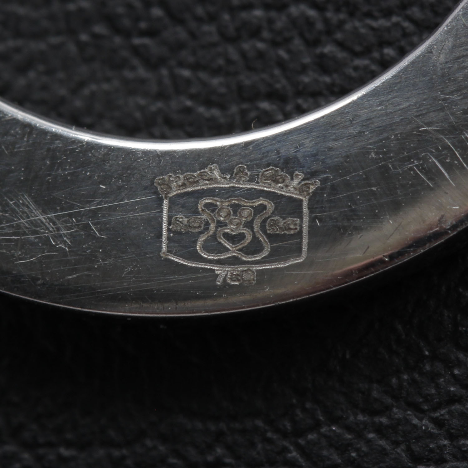 Tous Steel and Gold Unisex Jewelry Loop Necklace