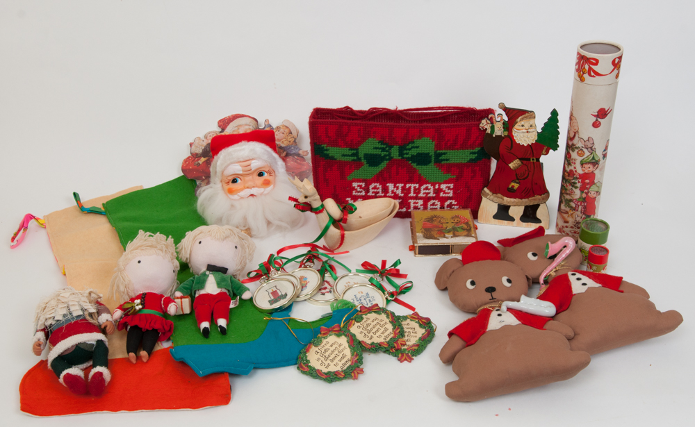 Collection of Vintage Christmas Decor