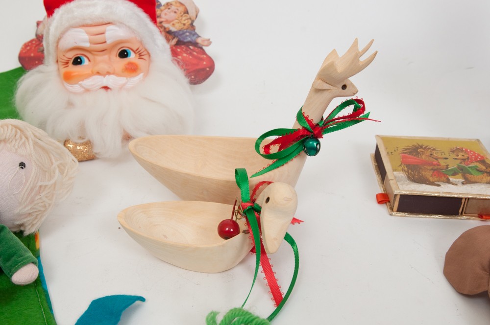 Collection of Vintage Christmas Decor