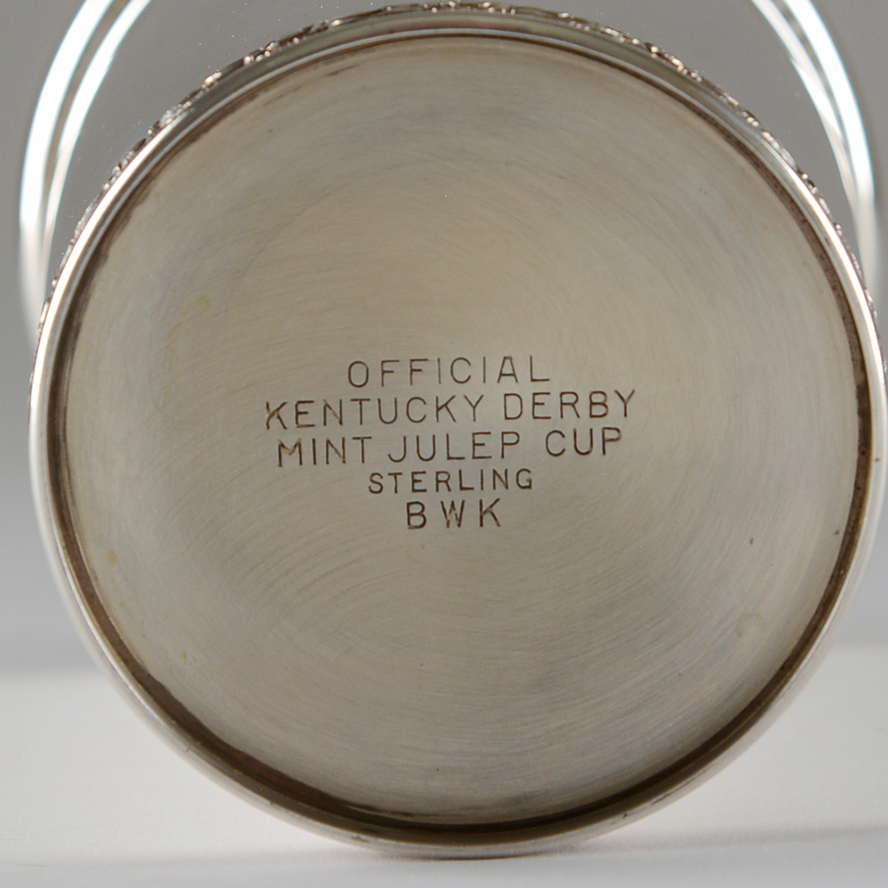 Official Kentucky Derby Sterling Silver Mint Julep Cup