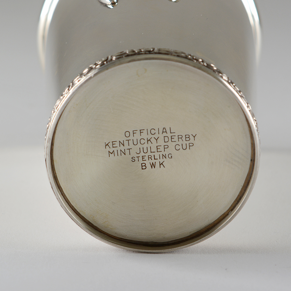Official Kentucky Derby Sterling Silver Mint Julep Cup
