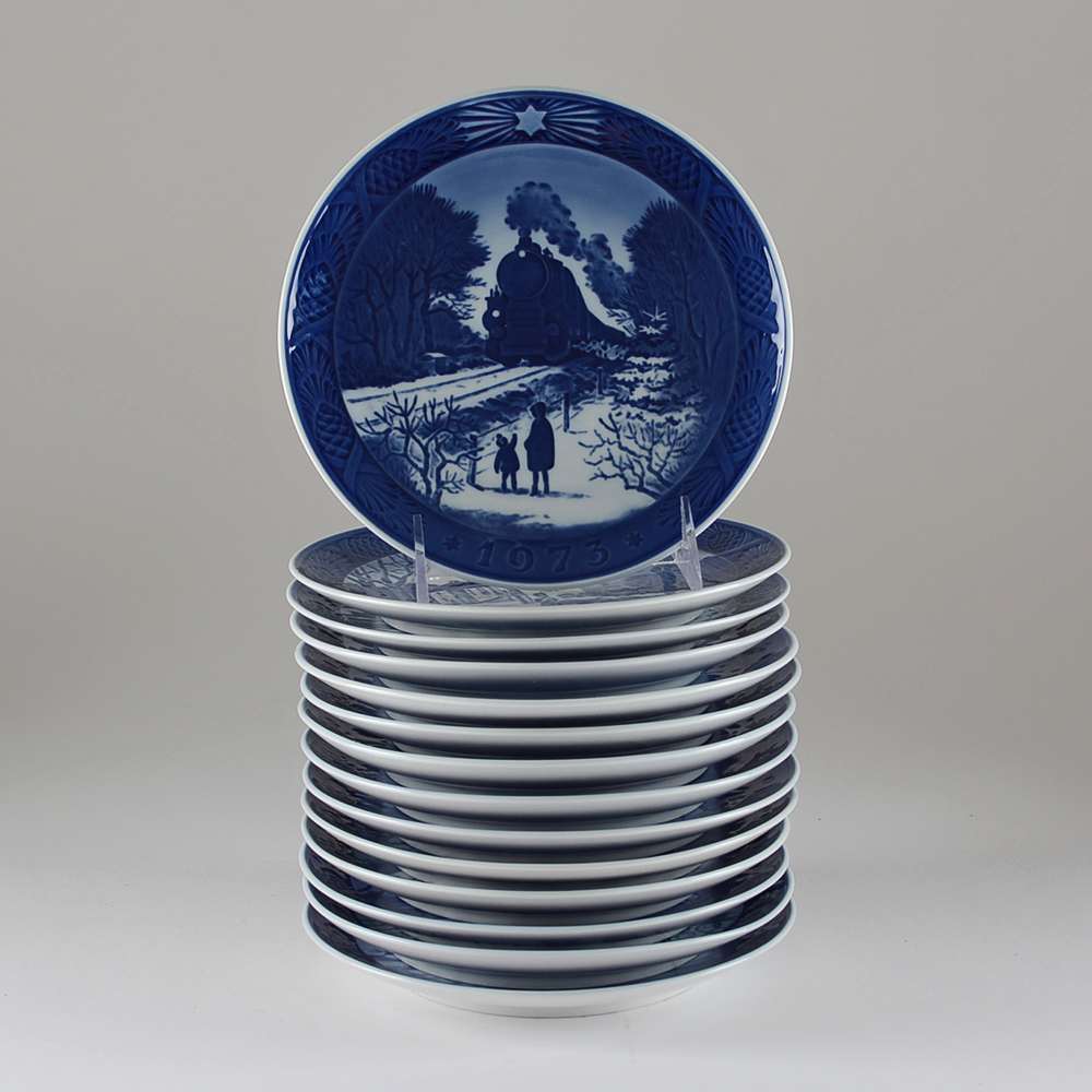 1970s & 80s Royal Copenhagen Porcelain Plate