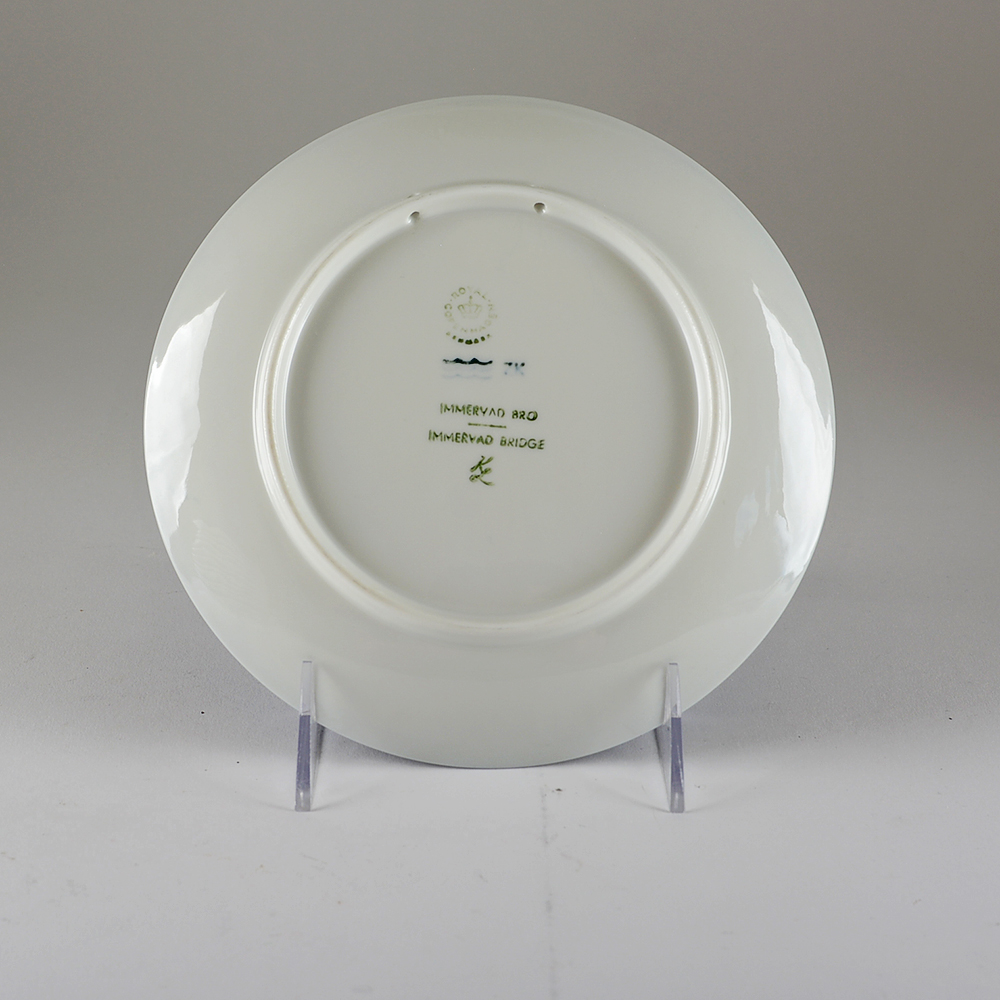 1970s & 80s Royal Copenhagen Porcelain Plate