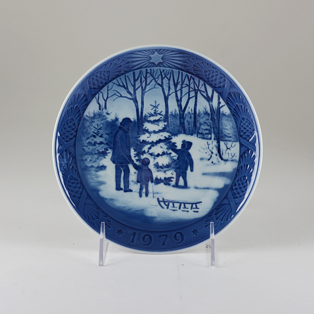 1970s & 80s Royal Copenhagen Porcelain Plate