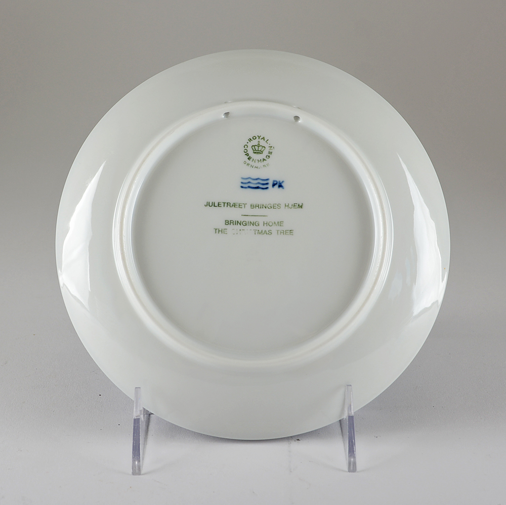 1970s & 80s Royal Copenhagen Porcelain Plate