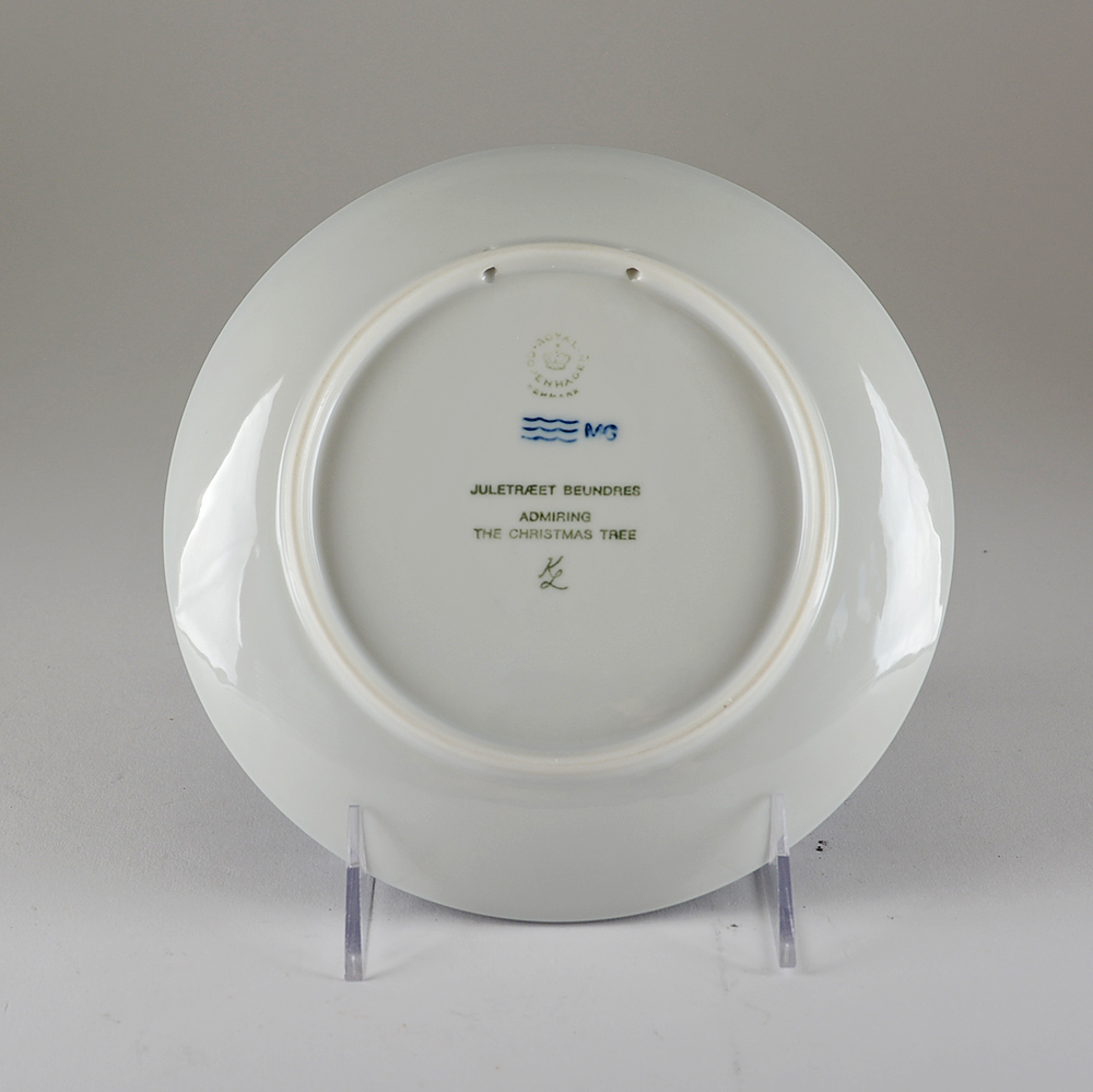 1970s & 80s Royal Copenhagen Porcelain Plate