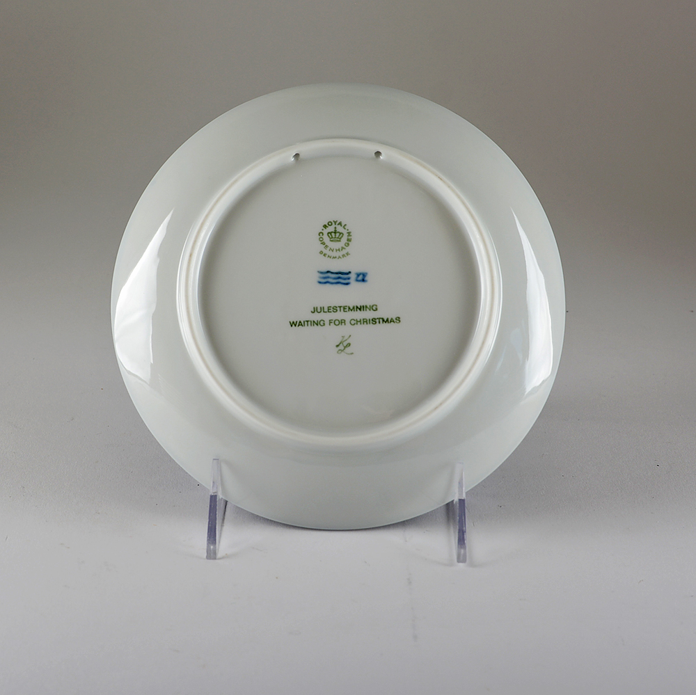 1970s & 80s Royal Copenhagen Porcelain Plate