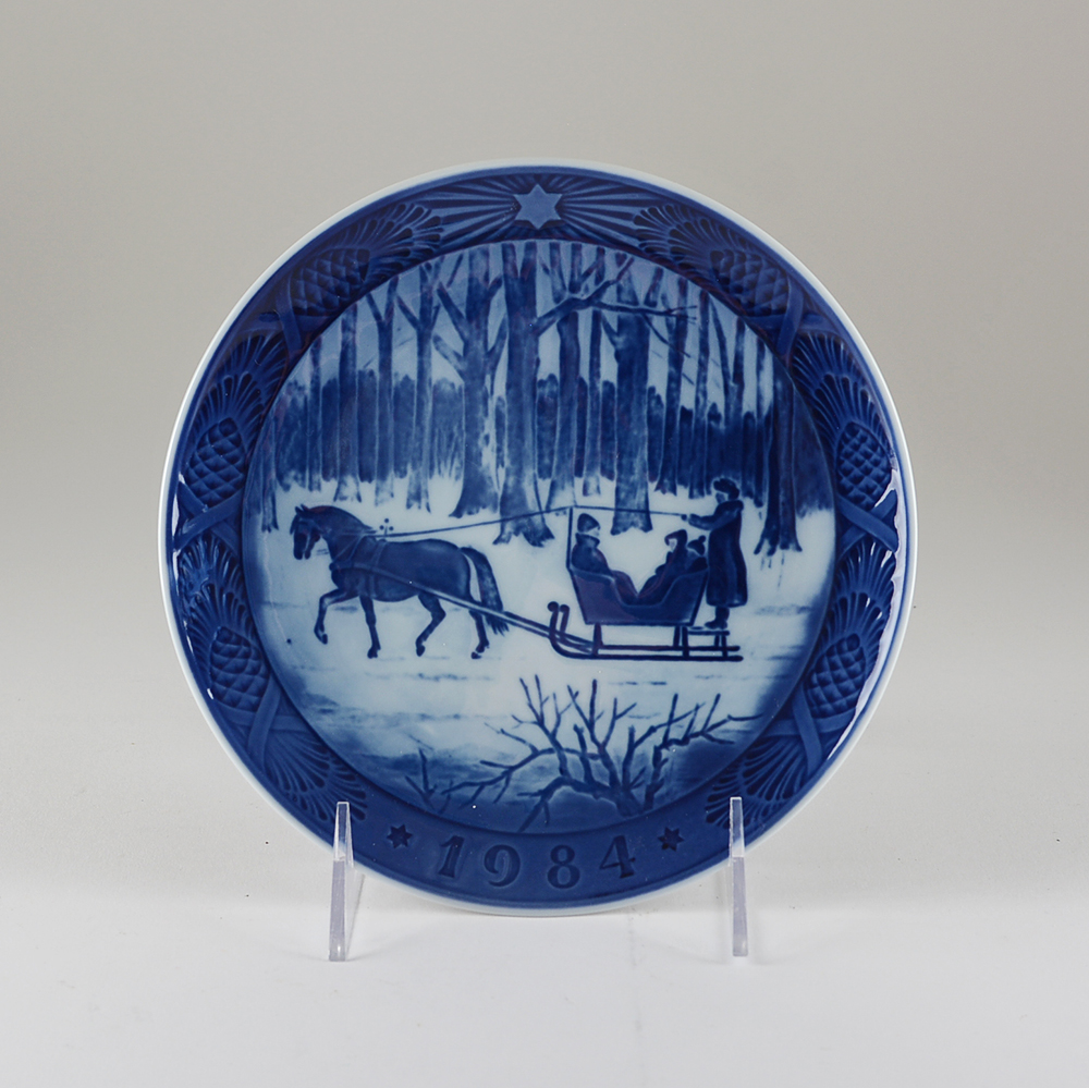 1970s & 80s Royal Copenhagen Porcelain Plate