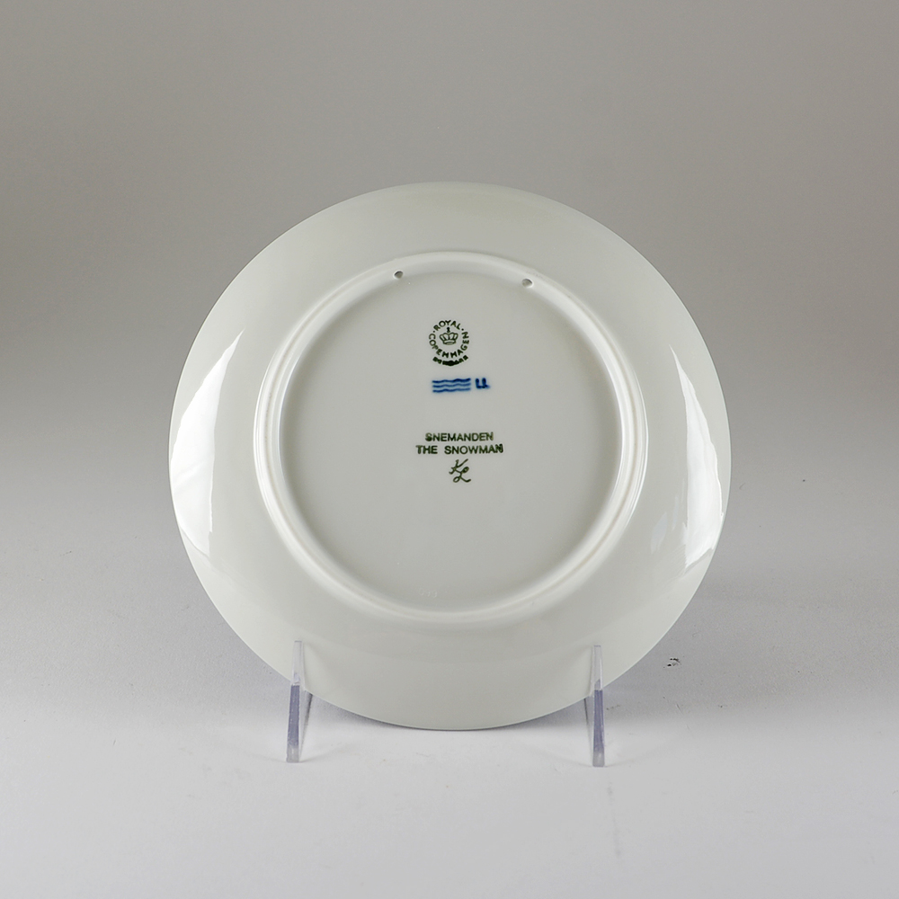 1970s & 80s Royal Copenhagen Porcelain Plate