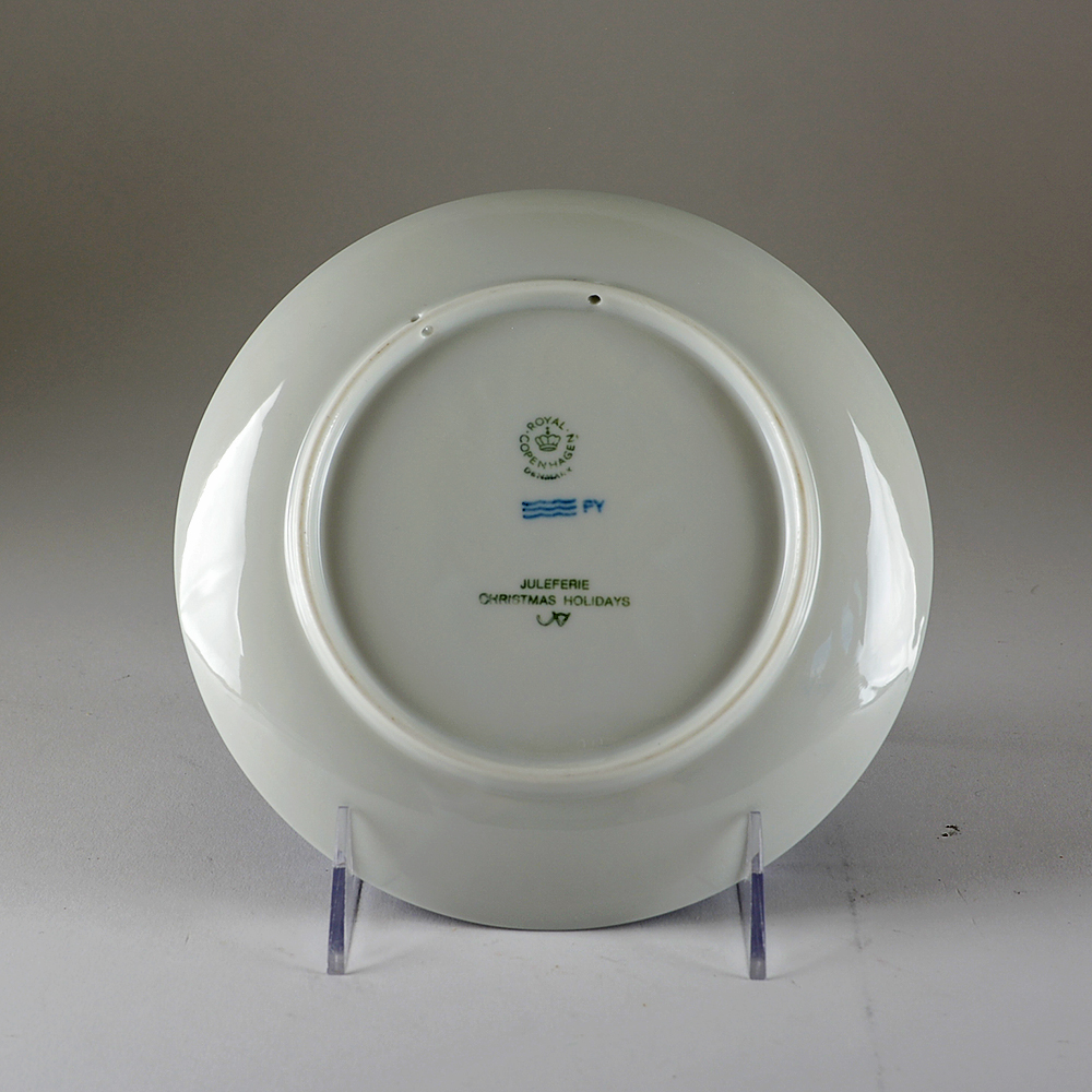 1970s & 80s Royal Copenhagen Porcelain Plate