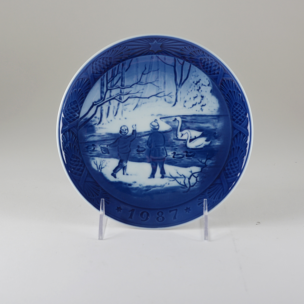 1970s & 80s Royal Copenhagen Porcelain Plate