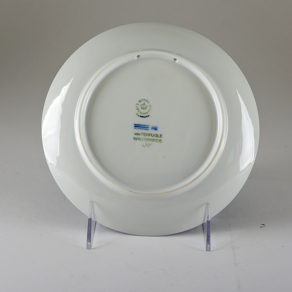1970s & 80s Royal Copenhagen Porcelain Plate