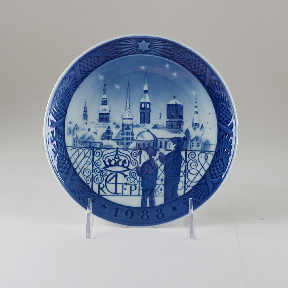 1970s & 80s Royal Copenhagen Porcelain Plate