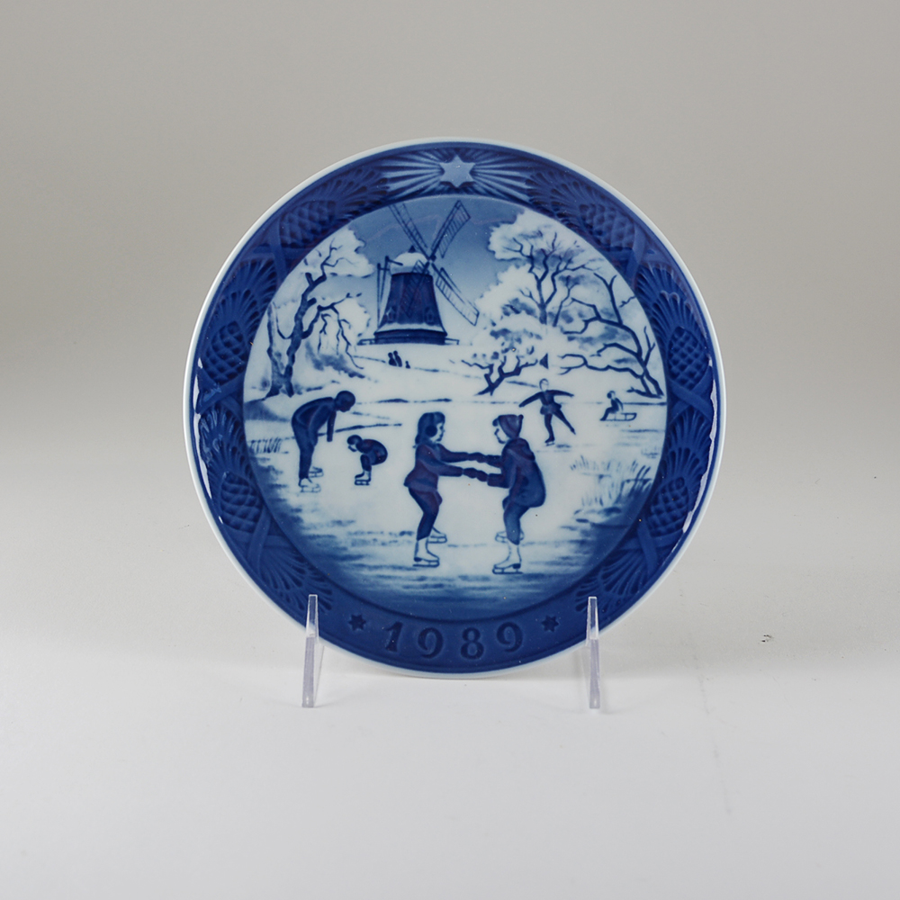 1970s & 80s Royal Copenhagen Porcelain Plate