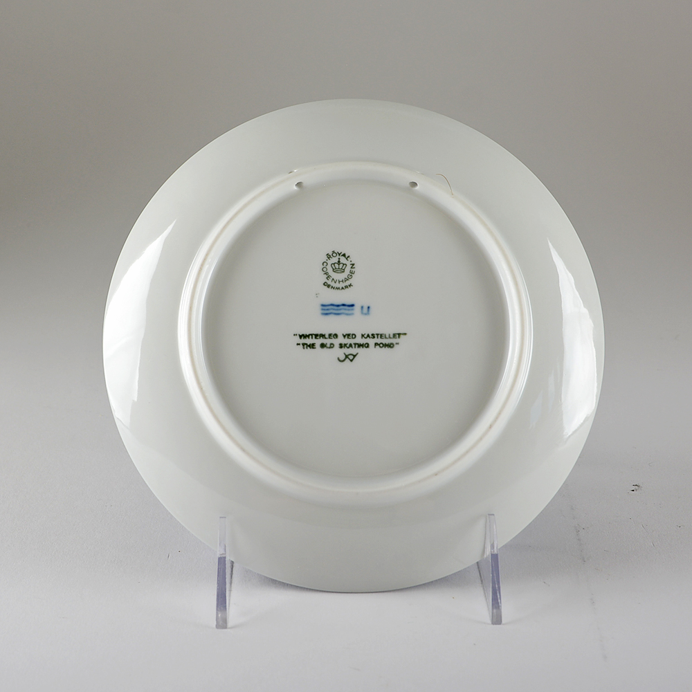 1970s & 80s Royal Copenhagen Porcelain Plate