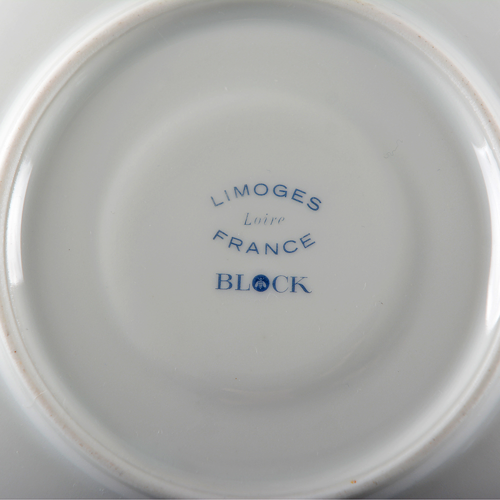 French Limoges Porcelain 'Liore' Set for 8 by Block