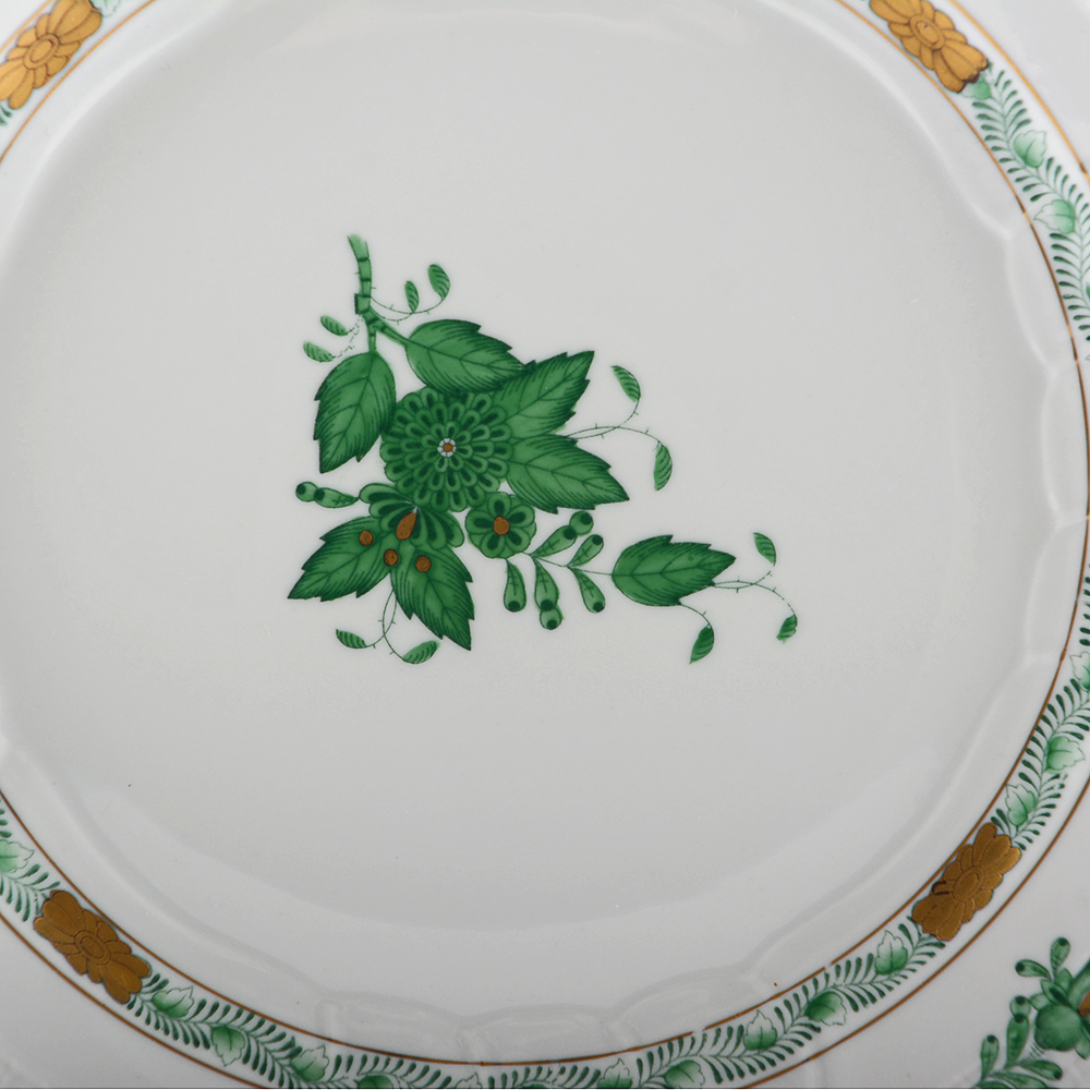 Herend Hungary 'Chinese Bouquet' Soup Tureen and Plate