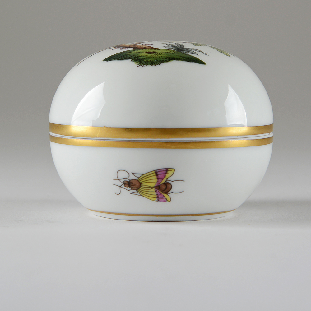 Herend Hungary 'Rothschild Bird' Round Dish
