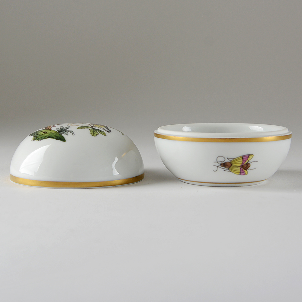 Herend Hungary 'Rothschild Bird' Round Dish