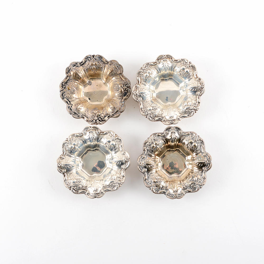 Reed & Barton "Francis I" Pattern Sterling Silver Nut Dishes