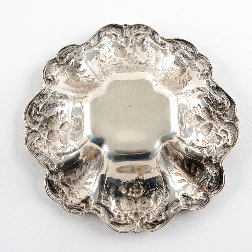 Reed & Barton "Francis I" Pattern Sterling Silver Nut Dishes