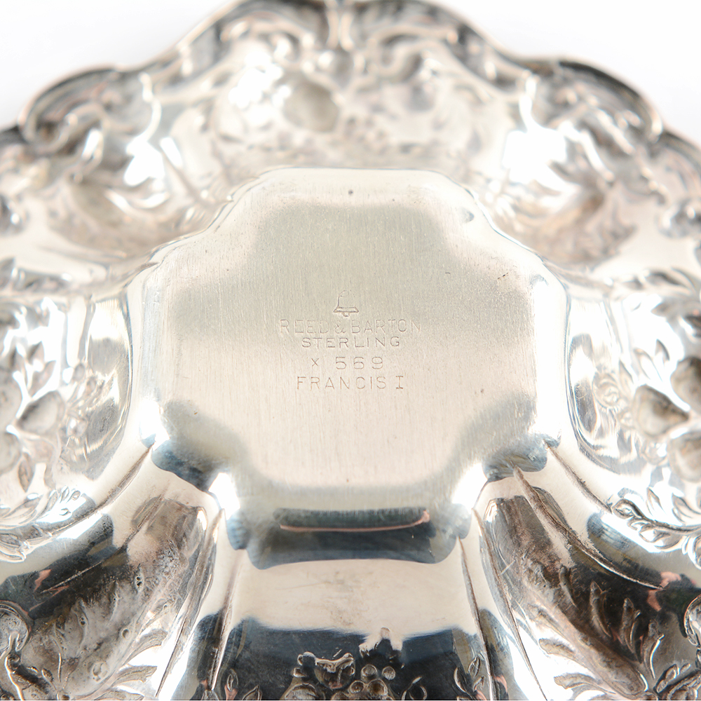 Reed & Barton "Francis I" Pattern Sterling Silver Nut Dishes