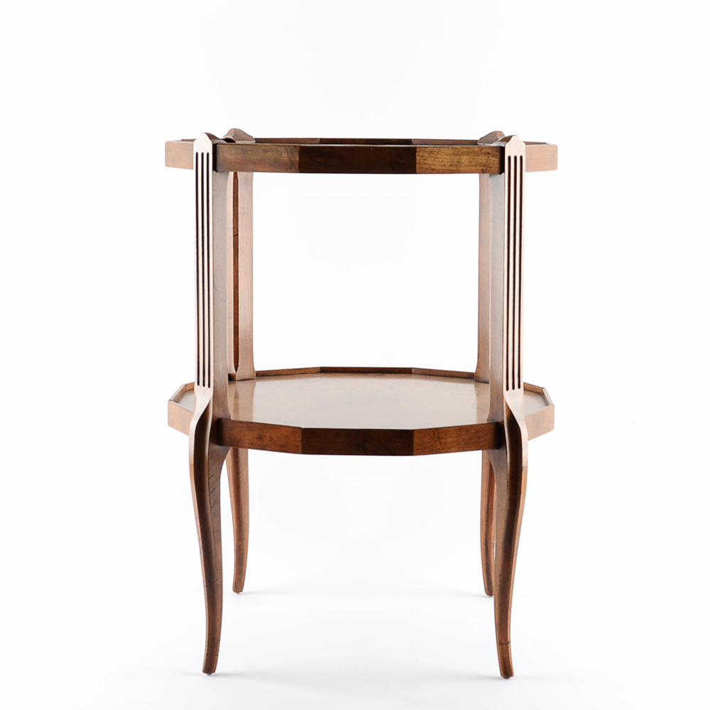 French Provincial Two Tier Accent Table